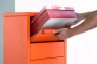 Letter box RADIUS DESIGN (LETTERMANN standing ovation 2 orange 601A) orange