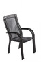 Elton metal armchair