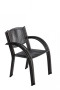 Milano metal armchair