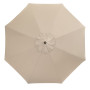 Parasol Doppler ALU WOOD 350 cm (various colors)