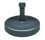 Doppler Plastic refillable plinth 25 kg (anthracite)