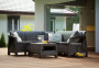 Garden corner set CORFU RELAX anthracite