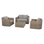 BORNEO LUXURY modular rattan set (brown) - own set