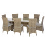 BORNEO LUXURY modular rattan set (brown) - own set