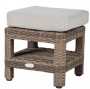 Rattan stool SANTORINI (brown)