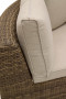 BORNEO LUXURY Rattan LEFT Termination (Brown)