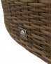 BORNEO LUXURY Rattan LEFT Termination (Brown)