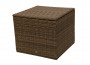 Cushion box 90 x 90 cm BORNEO LUXURY (brown)