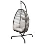 Rattan hanging swing BARMA