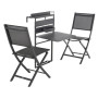 Aluminum folding set FIESTA 1+2