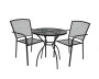 Metal chair TOLEDO (black)