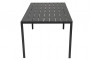 TRENTO aluminum table 150 x 90 cm