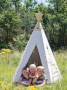 Teepee indoor/outdoor 2 in 1