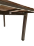 Folding garden table CALVIN (brown)