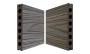 Terrace profile UNVOC COEX double-sided two-color GRAY / BROWN