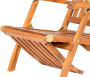 Teak deck chair ABELE