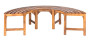 Teak circular bench AGNESS III