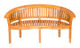 Teak bench FABIO