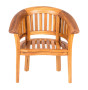 Teak armchair FABIO