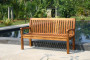 Teak bench PIETRO III