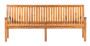 Teak bench PIETRO IV