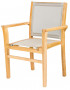 Teak garden armchair ROMA NEW