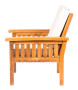 Teak armchair ROSALINE