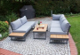 Aluminum set LIVORNO LOUNGE SET