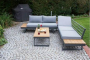 Aluminum set LIVORNO LOUNGE SET