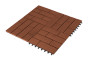 WPC interlocking tile board (cherry) 23 x 300 x 300 mm