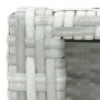 Step to the mobile hot tub (light gray artificial polyrattan)