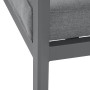 Aluminum armchair VANCOUVER (grey)