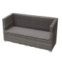 Rattan set with KINGSTONE storage space