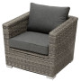 Rattan set with KINGSTONE storage space