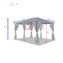 Garden gazebo MADISON 4x3 m