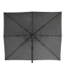 Swinging parasol MADEIRA 4x3 m (graphite)