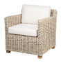 Garden rattan armchair MIRABELLA