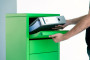 RADIUS DESIGN parcel box (LETTERMANN standing ovation 1 green 600B) green