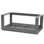 Aluminum 2-seater bench MADRID (anthracite)