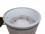 Wooden tub with Hot tub insert (900L)