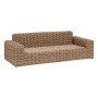 Rattan 3-seater bench MALAGA