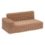 Rattan 2-seater bench MALAGA (right)