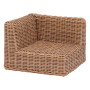 Rattan corner armchair MALAGA