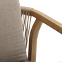 Luxury acacia bar chair BRIGHTON