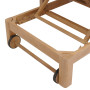 BRIGHTON luxury acacia deck chair