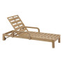 BRIGHTON luxury acacia deck chair