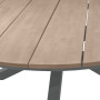 Aluminum dining table COLUMBIA ø 160 cm (anthracite)