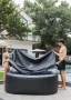 Whirlpool pool MSPA Tekapo C-TE041 - gray edge