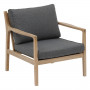 LEON acacia garden chair