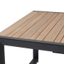 Aluminum dining table EMPERIA 220/340x110 cm